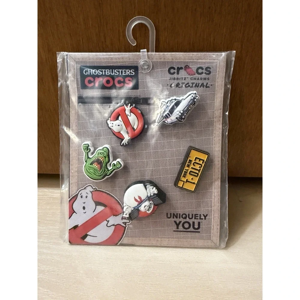 CROCS Ghostbusters Jibbitz Charm Set New In Package Charms Ecto 1